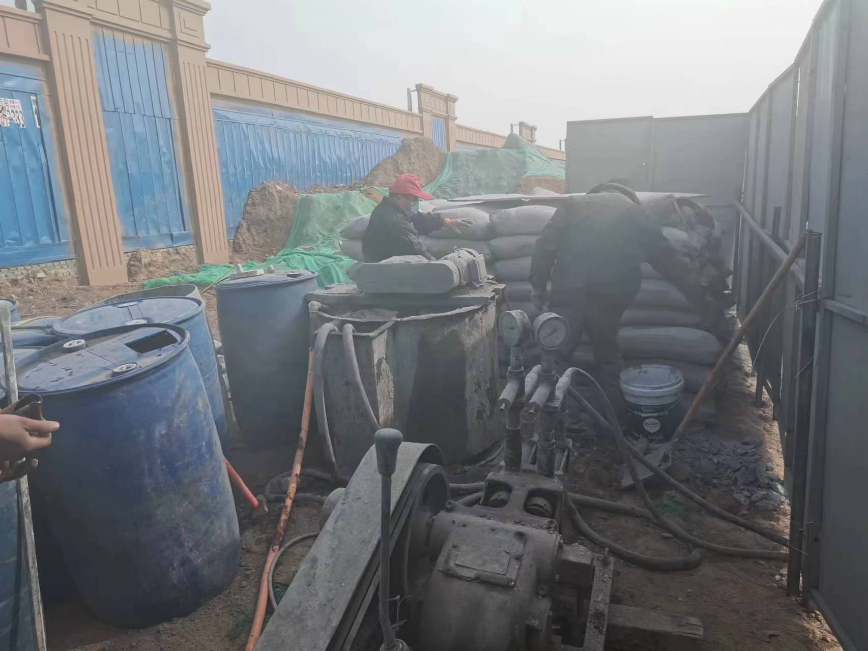 大东房屋下沉注浆